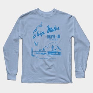 Shipmates Drive In - Laguna Beach, California Long Sleeve T-Shirt